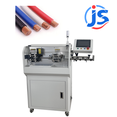 JunSheng Fully Automatic Cable Assembly Wire Cut Machine with 800-1200pcs/hour Output and High Speed Steel Blade