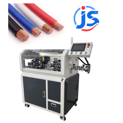 Industrial Wire Stripping Machine with 7 Inch PLC Screen and High Speed Steel Blade for 600-1000pcs/hour Output
