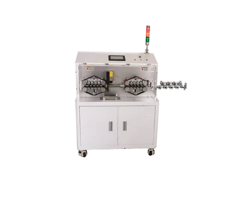 High Precision 30mm Sheathed Cable OD Wire Stripper Machine with 1000pcs/hour Output and 7 Inch PLC Screen