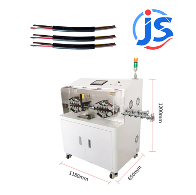 High Precision 30mm Sheathed Cable OD Wire Stripper Machine with 1000pcs/hour Output and 7 Inch PLC Screen
