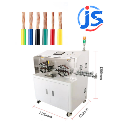 High Precision 30mm Sheathed Cable OD Wire Stripper Machine with 1000pcs/hour Output and 7 Inch PLC Screen