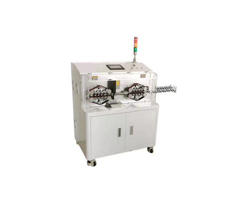 High Precision 30mm Sheathed Cable OD Wire Stripper Machine with 1000pcs/hour Output and 7 Inch PLC Screen