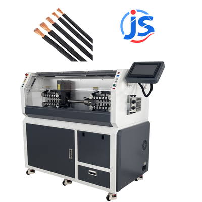 Heavy Duty Large Diameter Cable Wire Cutting And Stripping Machine For 38mm Sheathed Cable OD With 16mm2-300mm2 Cable Size And 7 Inch PLC Screen