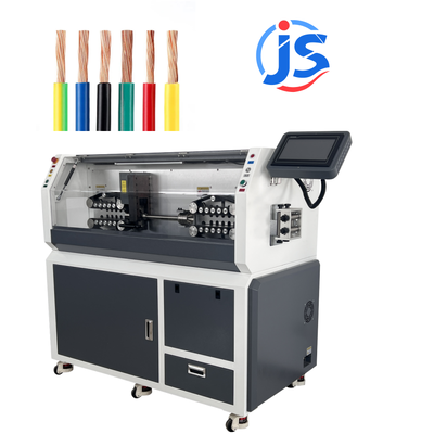 Heavy Duty Large Diameter Cable Wire Cutting And Stripping Machine For 38mm Sheathed Cable OD With 16mm2-300mm2 Cable Size And 7 Inch PLC Screen