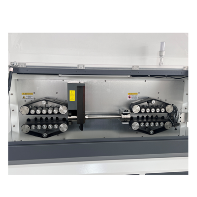 Heavy Duty Large Diameter Cable Stripper Machine with High Speed Steel Blade and 7 Inch PLC Screen for 500-1000pcs/hour Output