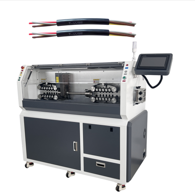 High-Quality Wire Strip Machine and Wire Cut Machine with 500-1000pcs/hour Output, 7 Inch PLC Screen, and 35mm2-400mm2 Cable Size