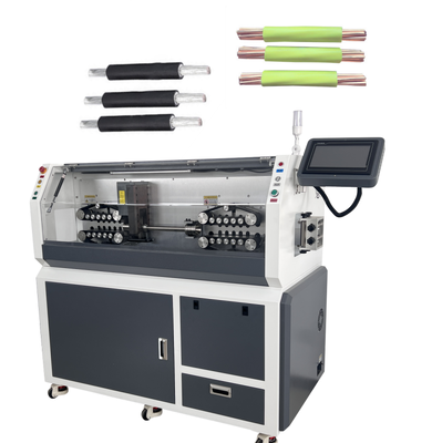 High-Quality Wire Strip Machine and Wire Cut Machine with 500-1000pcs/hour Output, 7 Inch PLC Screen, and 35mm2-400mm2 Cable Size