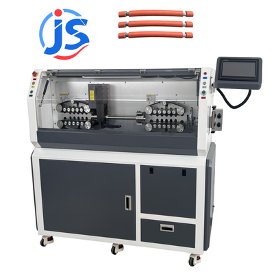 High-Quality Wire Strip Machine and Wire Cut Machine with 500-1000pcs/hour Output, 7 Inch PLC Screen, and 35mm2-400mm2 Cable Size