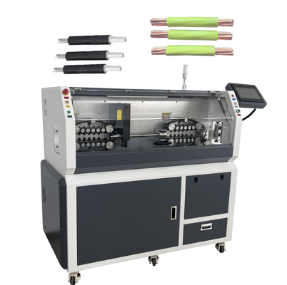 1800W Cable Stripper Machine 220V Wire Cut Strip Machine With 7 Inch PLC Screen