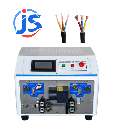 PLC Control Automatic Cable Stripping Machine 220V Wire Cutting And Stripping Machines