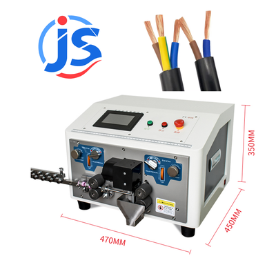 PLC Control Automatic Cable Stripping Machine 220V Wire Cutting And Stripping Machines