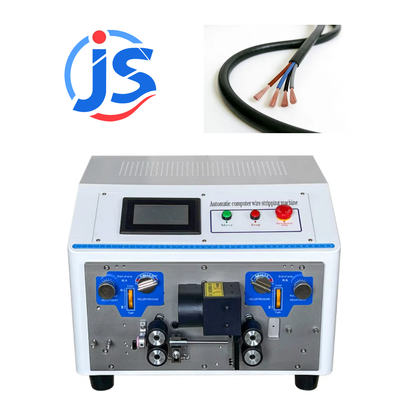 PLC Control Automatic Cable Stripping Machine 220V Wire Cutting And Stripping Machines