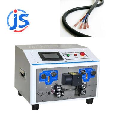 Touch Screen Cable Stripping Machine with 4.3 Inch PLC Screen High Speed Steel Blades and Double-Layer Stripping Function