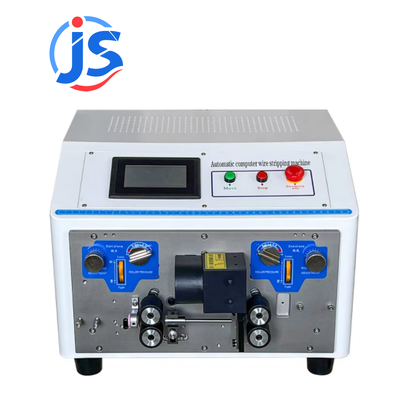 Touch Screen Cable Stripping Machine with 4.3 Inch PLC Screen High Speed Steel Blades and Double-Layer Stripping Function