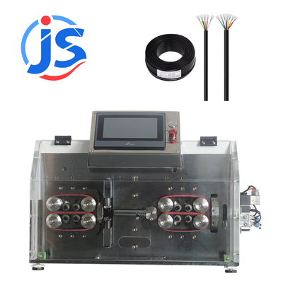 Automatic Cable Stripping Machine with 4mm2-30mm2 Cable Spec, 400-700pcs/hour Output, and High Speed Steel Blades