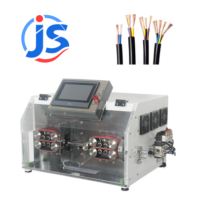Automatic Cable Stripping Machine with 4mm2-30mm2 Cable Spec, 400-700pcs/hour Output, and High Speed Steel Blades
