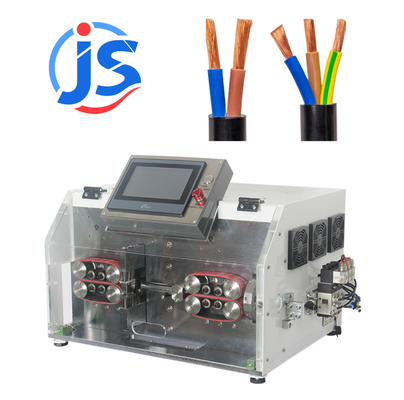 Automatic Cable Stripping Machine with 4mm2-30mm2 Cable Spec, 400-700pcs/hour Output, and High Speed Steel Blades