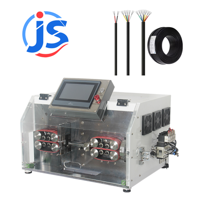 Automatic Cable Stripper with 4.3 Inch PLC Screen High Speed Steel Blades and Double-Layer Stripping Function