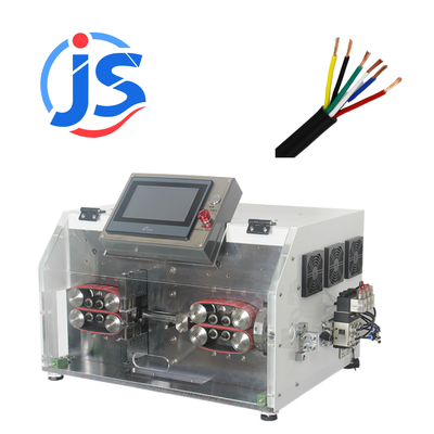 Automatic Cable Stripper with 4.3 Inch PLC Screen High Speed Steel Blades and Double-Layer Stripping Function