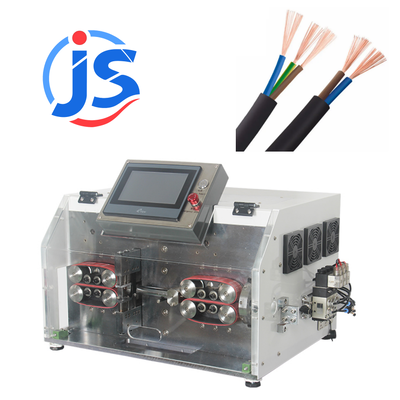 Automatic Cable Stripper with 4.3 Inch PLC Screen High Speed Steel Blades and Double-Layer Stripping Function