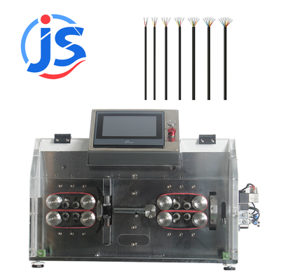 Automatic Cable Stripper with 4.3 Inch PLC Screen High Speed Steel Blades and Double-Layer Stripping Function