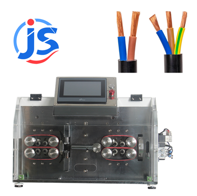 Automatic Cable Stripper with 4.3 Inch PLC Screen High Speed Steel Blades and Double-Layer Stripping Function
