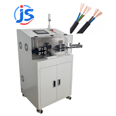 JunSheng 1100W High Speed Cable Stripping Machine with 1000pcs/hour Output and 7 Inch PLC Screen for Sheathed Wire Harness