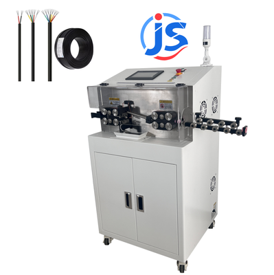 JunSheng 1100W High Speed Cable Stripping Machine with 1000pcs/hour Output and 7 Inch PLC Screen for Sheathed Wire Harness