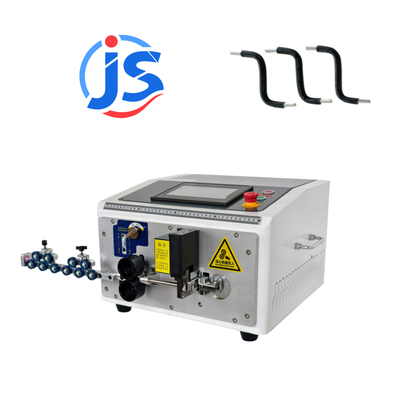 HR-6ZW Fast Stripping Speed Wire Cutting & Stripping Machine with 7 Inch PLC Screen, Max Bend 150 Degree, and 800-1500pcs/hour Output