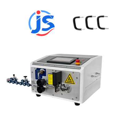 HR-6ZW Fast Stripping Speed Wire Cutting & Stripping Machine with 7 Inch PLC Screen, Max Bend 150 Degree, and 800-1500pcs/hour Output