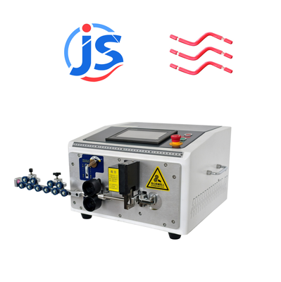 HR-6ZW Fast Stripping Speed Wire Cutting & Stripping Machine with 7 Inch PLC Screen, Max Bend 150 Degree, and 800-1500pcs/hour Output