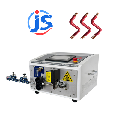 HR-6ZW Fast Stripping Speed Wire Cutting & Stripping Machine with 7 Inch PLC Screen, Max Bend 150 Degree, and 800-1500pcs/hour Output