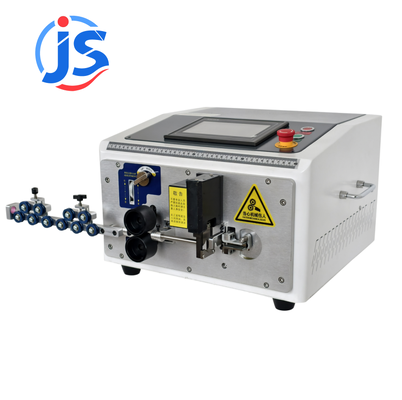 HR-6ZW Fast Stripping Speed Wire Cutting & Stripping Machine with 7 Inch PLC Screen, Max Bend 150 Degree, and 800-1500pcs/hour Output