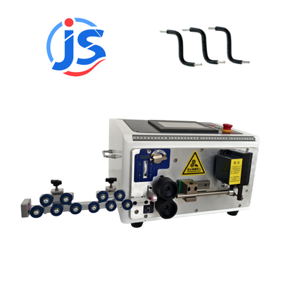 Adjustable Depth Wire Harness Machine with High Speed Steel Blade and 800-1500pcs/hour Output Featuring 7 Inch PLC Screen