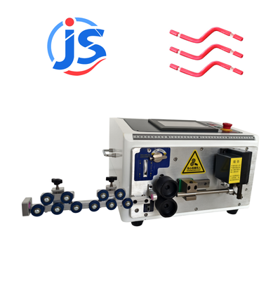 Adjustable Depth Wire Harness Machine with High Speed Steel Blade and 800-1500pcs/hour Output Featuring 7 Inch PLC Screen