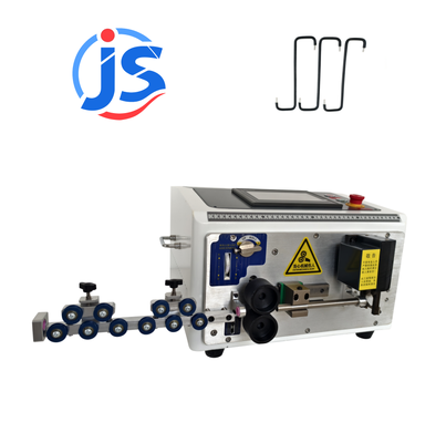 Adjustable Depth Wire Harness Machine with High Speed Steel Blade and 800-1500pcs/hour Output Featuring 7 Inch PLC Screen