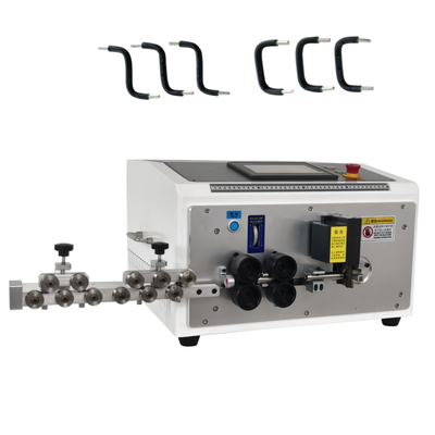 PLC Screen Copper Wire Stripping Machine Mini Wire Processing Machine 650W