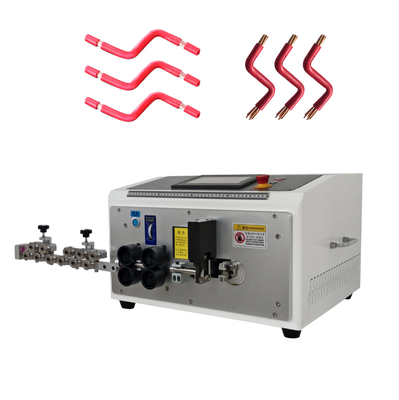 Compact Design Wire Harness Machine with PLC Touch Screen Control for All-in-One Cutting and Bending