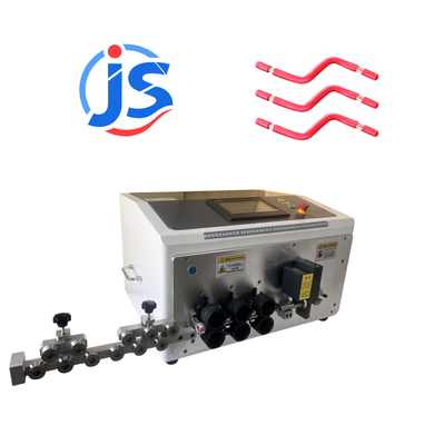 JunSheng Low Noise 7 Inch PLC Screen Wire Harness Machine with 800-1500pcs/hour Output and Max Bend 150 Degree
