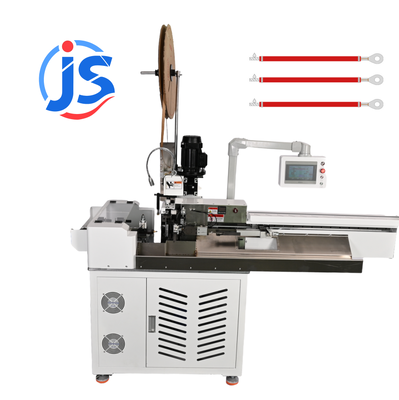 Linear Motion Cable Terminal Crimper Full Servo Control Wire Cutter and Stripper Machine