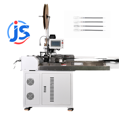 Linear Motion Cable Terminal Crimper Full Servo Control Wire Cutter and Stripper Machine