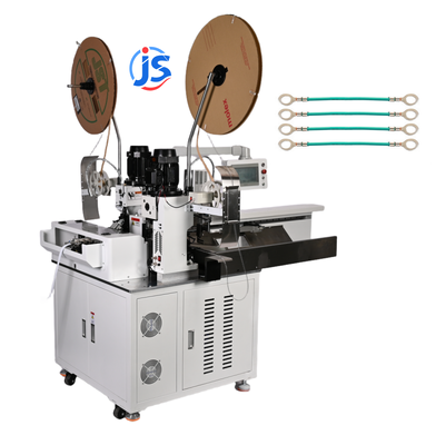 Cat6 Automatic Soldering Machine 2Ton Stripping And Crimping Machine