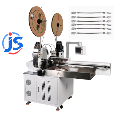 Cat6 Automatic Soldering Machine 2Ton Stripping And Crimping Machine