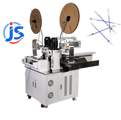 Touch Screen Automatic Soldering Machine Cat6 Cable Cutting And Stripping Machine