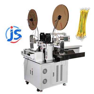 Touch Screen Automatic Soldering Machine Cat6 Cable Cutting And Stripping Machine