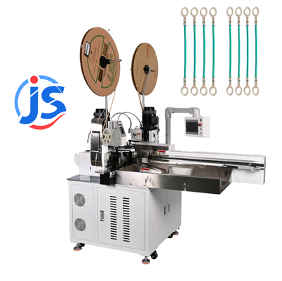 Touch Screen Automatic Soldering Machine Cat6 Cable Cutting And Stripping Machine