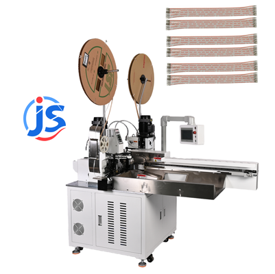 Ribbon Cable Automatic Soldering Machine 220V Wire Cutting And Crimping Machine