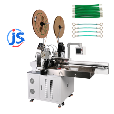 Ribbon Cable Automatic Soldering Machine 2Ton Cut Strip Crimp Machine