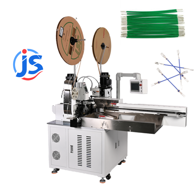 Touch Screen Automatic Soldering Machine Servo Drive Stripping And Crimping Machine