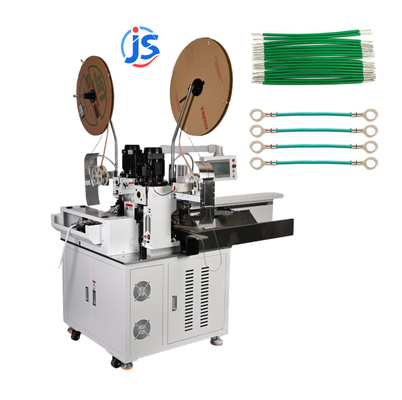 Touch Screen Automatic Soldering Machine Servo Drive Stripping And Crimping Machine